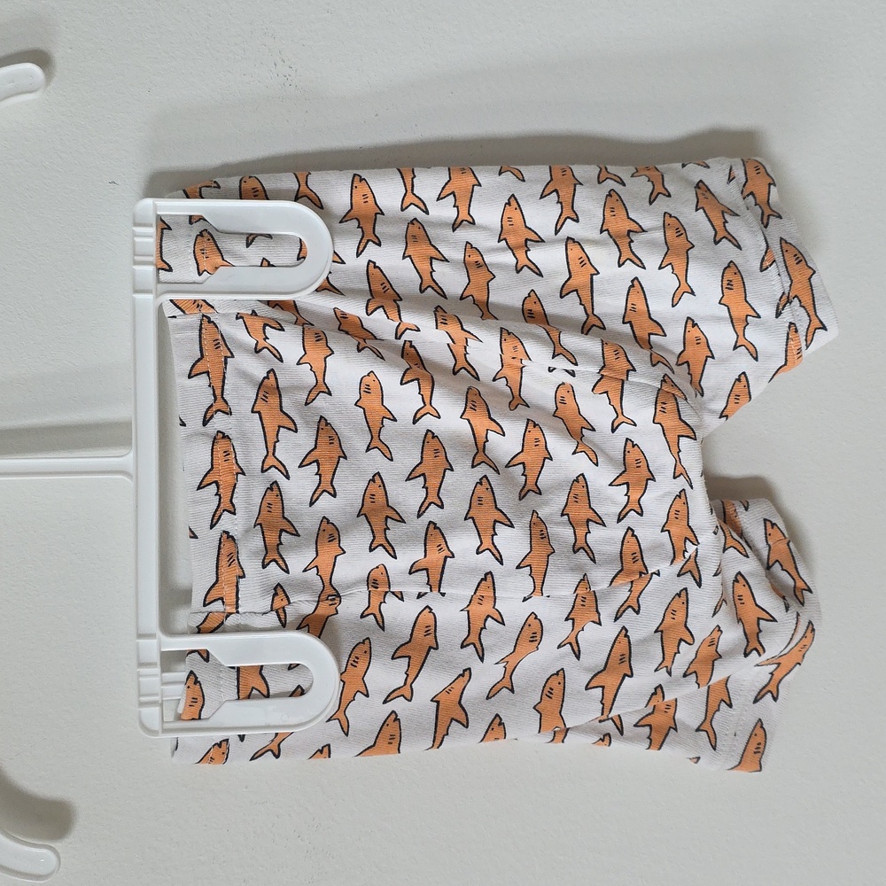 GAP Organic Cotton Shark PJ Shorts & Shirt Set, 5Y - Picture 7 of 7
